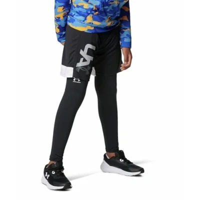 Abbildung von Under Armour Tights für Kinder, Größe: 152, Schwarz