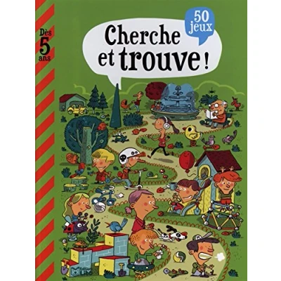 Abbildung von Mon grand livre de jeux: Cherche et trouve Dès 5 ans: 50 jeux