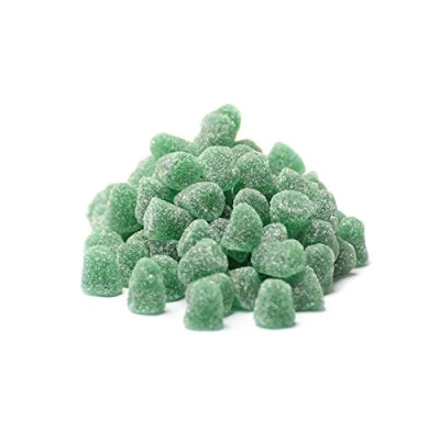 Abbildung von Eukalyptus Hütchen 120g Kräuterbonbons Eucalyptus Bonbons weich Euka Hustenbonbons Husten Bonbon Kräuter Kaubonbon Kau Gerüche Küche