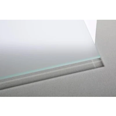 Abbildung von ESG Tischplatte nach Maß Individuell Anpassbare Glasplatte satinato/matt 4 mm Tischplatte, Küche Sicherheitsglas für Tischplatten, Möbelauflagen Made in Germany