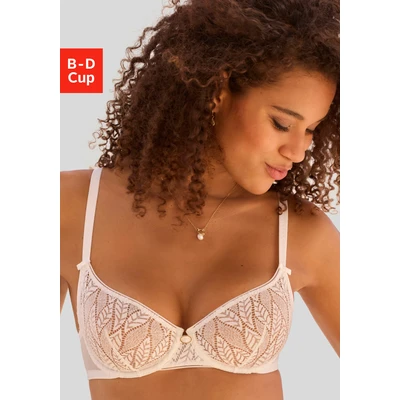 Abbildung von Lascana WIRE BRA Bügel BH, Damen, Größe: 100D, Cream