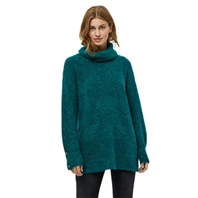 Abbildung von DESIRES Damen Juna Rollkragen Blau XXL