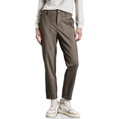 Abbildung von Street One Chino, Damen, Größe: 36x28, Braun