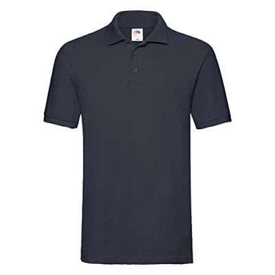 Abbildung von Fruit of The Loom Herren Poloshirt, dunkelblau, 56