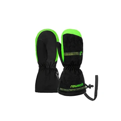 Abbildung von Reusch MAXI RTEX XT Fäustling für Kinder, Größe: 2, Black green gecko