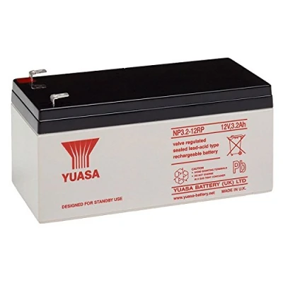 Abbildung von YUASA NP3.2 12 Blei Akku Volt, 3200mAh mit Faston 4,8mm Steckkontakten