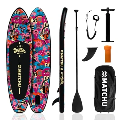 Abbildung von YEYE WELLER x MATCHU Stand Up Paddle Sup Board Limited Art Collection