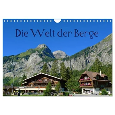 Abbildung von Die Welt der Berge (Wandkalender 2025 DIN A4 quer), CALVENDO Monatskalender
