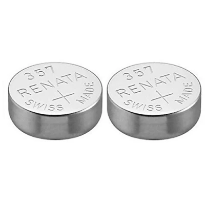 Abbildung von Uhrenbatterie Renata Single Swiss 357 oder SR44SW AG13 1.55V (2 x SR 44 SW)
