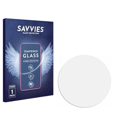 Abbildung von Savvies Panzer Schutz Glas für Casio G Shock GMC B2100 9H Hartglas, Anti Fingerprint, Displayschutz