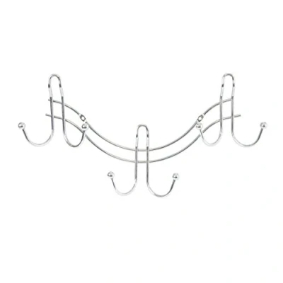 Abbildung von axentia Garderobenleiste Garderobenleiste, 40 cm, Wellenform 702358 (1 St)