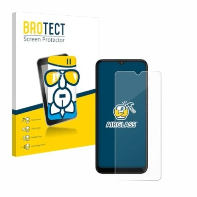 Abbildung von BROTECT Schutzglas für Motorola Moto G20 Schutzfolie Panzer Folie Glas [Extrem Kratzfest 9H, Anti Fingerprint, Ultra Transparent]