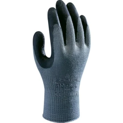 Abbildung von SHOWA 14905 S/7 Schutzhandschuh schwarz/grau Baumwolle, Polyester
