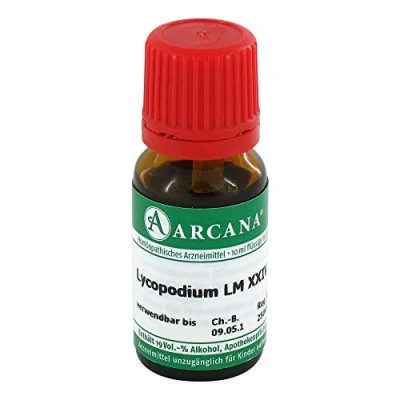 Abbildung von Lycopodium LM 24 Dilution 10 ml