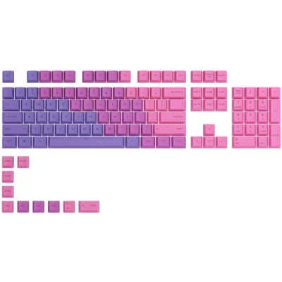 Abbildung von Glorious Gaming 115x GPBT Keycaps Cherry Profil, äußerst widerstandsfähiger PBT Kunststoff, optisch EIN Blickfang, überragende Akustik, Originalschrift, US Layout Nebula
