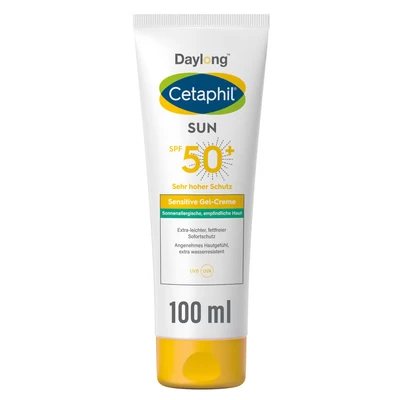 Abbildung von Cetaphil SUN Daylong Sensitive Gelcreme Sonnenschutz, Größe: 100 ml,