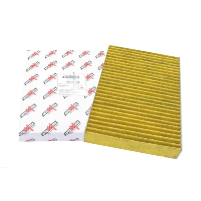 Abbildung von AUTOMEGA 250203610 Innenraumfilter Aktivkohlefilter 219mm 156mm 30mm JEEP: Compass, Renegade SUV, FIAT: 500L, 500X