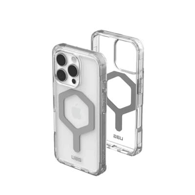 Abbildung von Apple iPhone 16 Pro Hülle MagSafe Kunststoff UAG Hard Case/Backcover Handyhülle Transparent Shockproof/Stoßfest