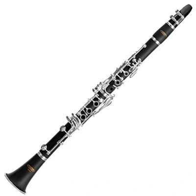 Abbildung von Classic Cantabile CLK 45 B Klarinette (Böhm, 17 Klappen, 5 Ringe, ABS Kunststoff, Mechanik versilbert, ideales Schülerinstrument)