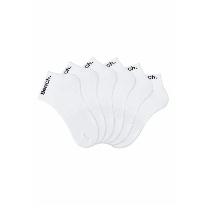 Abbildung von Bench 6 PACK Unisex Socken, Größe: 39 42, 6x weiß