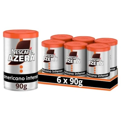 Abbildung von NESCAFÉ Azera Americano Intense Instant Kaffee, 90 g, 6 Stück