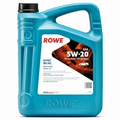 Abbildung von ROWE Hightec Synt RS HC SAE 5W 20 5 Liter PKW Motoröl, vollsynthetisch (HC Synthese) Made in Germany
