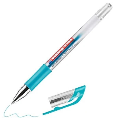 Abbildung von 10 x Edding Gelroller 2185 crystaljelly 0,7mm hellblau