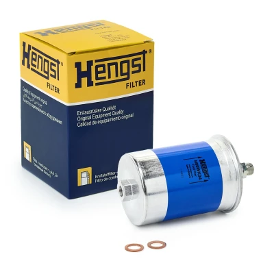 Abbildung von HENGST FILTER H80WK04 Kraftstofffilter Leitungsfilter MERCEDES BENZ: 190, S Klasse Limousine, W124 T modell, FERRARI: Mondial Cabrio, PUCH: G modell