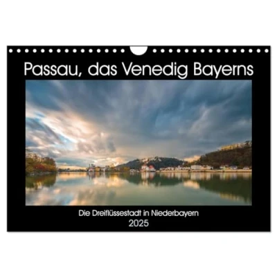 Abbildung von Passau, das Venedig Bayerns (Wandkalender 2025 DIN A4 quer), CALVENDO Monatskalender
