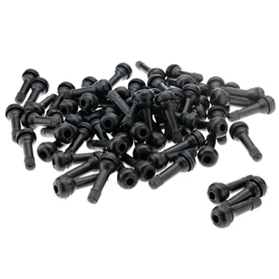 Abbildung von 100x Neu GummiVentile TR414 Snap In Ventile PKW Reifenventile