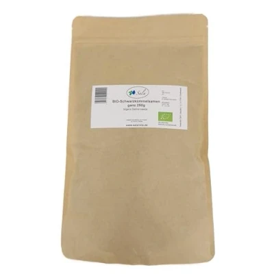 Abbildung von Sala Schwarzkümmelsamen Schwarzkümmel Nigella Sativa ganz BIO (250 g Beutel)