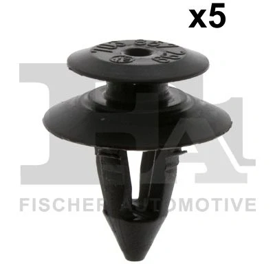 Abbildung von FA1 11 40019.5 Clip, Zier /Schutzleiste schwarz VOLKSWAGEN: Sharan I, FORD: Galaxy Mk1 MPV, SEAT: Alhambra I