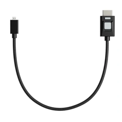 Abbildung von Atomos 4kP60 Locking HDR Micro to Full HDMI 30cm High Speed Cable