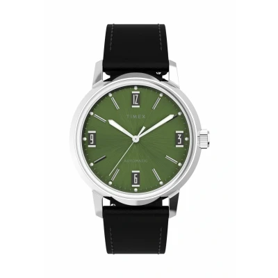 Abbildung von Timex Automatic Marlin Uhr, Herren, Größe: One Size, Green and black