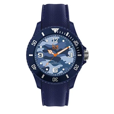 Abbildung von Ice Watch Bastogne Blue Blaue Herren/Unisexuhr mit Silikonarmband 016293 (Medium)