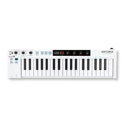 Abbildung von Arturia Keystep 37 Kreativer MIDI Controller, Sequenzer, Arpeggiator und Akkord Generator Noten Slimkey Keyboard, zuweisbare CC Skalen Modus, vielseitige Anschlussmöglichkeiten