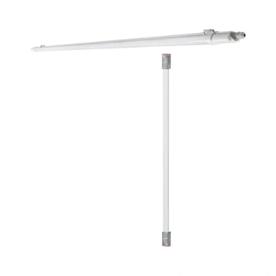 Abbildung von OSRAM Submarine Feuchtraumleuchte, Weiß, 1.5M, 24W, 4000K, IP65, Polycarbonat, schlankes Design, Wand und Deckenmontage, 2160 lm