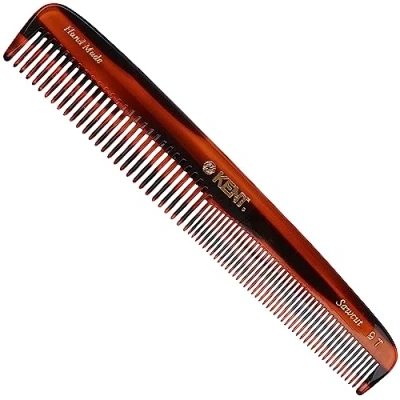 Abbildung von Kent Brushes Handgefertigte Kämme Große Größe, grober und feiner Kamm für Damen