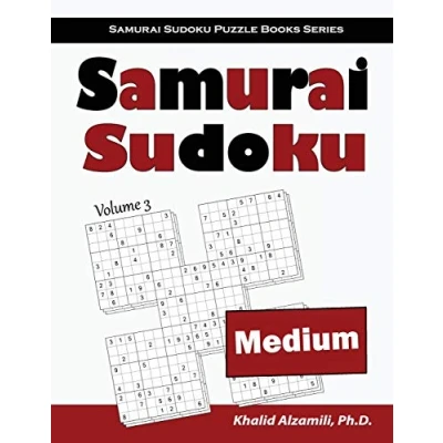Abbildung von Samurai Sudoku: 500 Medium Sudoku Puzzles Overlapping into 100 Style (Samurai Puzzle Books Series, Band 3)