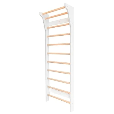 Abbildung von Fitwood Sprossenwand Taimi. Weiss mit Birke
