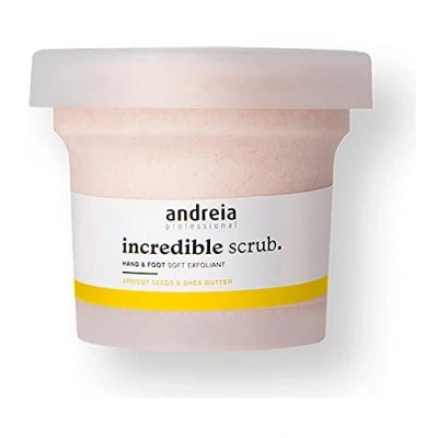 Abbildung von Andreia Professional Hand &amp; Fußpeelings Unglaubliche und Handpeeling mit Aprikosenkernen Sheabutter Fußpeeling für Feuchtigkeit Pflege 200g