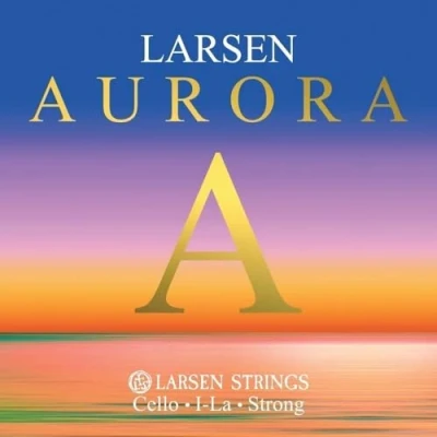 Abbildung von LARSEN STRINGS Cello Saiten Aurora A 4/4 Strong
