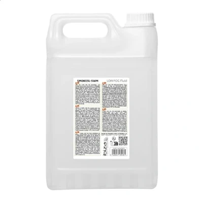 Abbildung von Ibiza SMOKE5L SWM Liquid für Nebelmaschine auf Wasserbasis LOW density Bleibt dem Boden 5 Liter