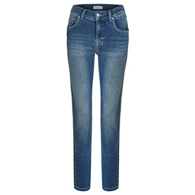 Abbildung von Angels Jeans Straight Leg, Damen, Größe: 46x30, Dark stone