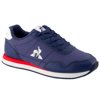 Abbildung von le coq sportif LCS Astra Sneaker low für Kinder, Größe: 39, Dress blue fiery red Schuhe