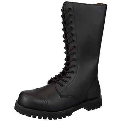 Abbildung von PureTrash Stiefel &#039;Pure Trash&#039; Stahlkappe, schwarz, 14 Loch (14 Loch, Loch)