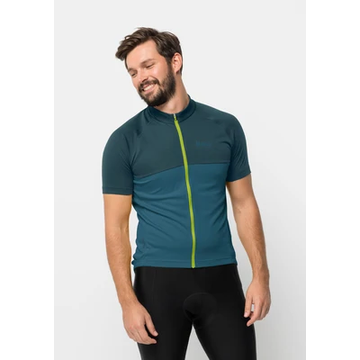 Abbildung von Jack Wolfskin Morobbia FZ T M Cyclingtrikot, Herren, Größe: Large, Blue daze