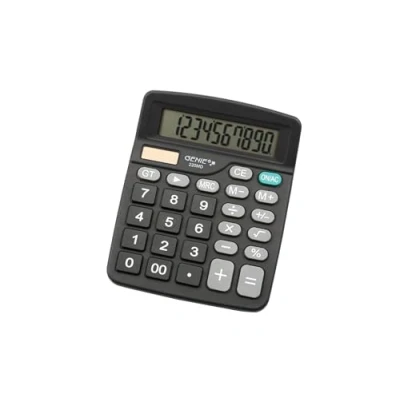Abbildung von GENIE Taschenrechner 220 MD, 10 stellig, Dual Power (Solar und Batterie), angewinkeltes Display