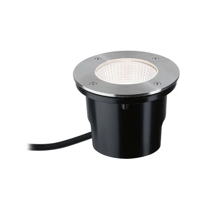 Abbildung von Paulmann LED Einbauleuchte &quot;DureaIP67 rund 153mm 3000K 8W 530lm 230V Edelstahl Metall&quot;, 1 flammig, Bodeneinbauleuchte