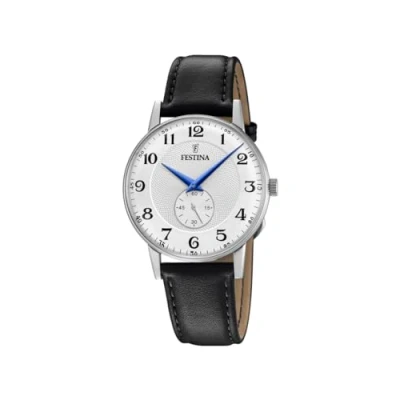 Abbildung von Festina Retro Uhr silvercoloured, Herren, Größe: One Size, Silver coloured